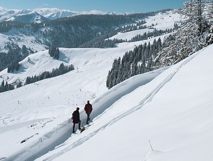 Winterwandern in Ellmau Going am Wilden Kaiser in SkiWelt