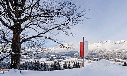 Ausblick auf den Wilden Kaiser.